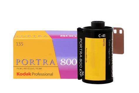 Kodak Portra 800 : La pellicule couleur pour les conditions exigeantes