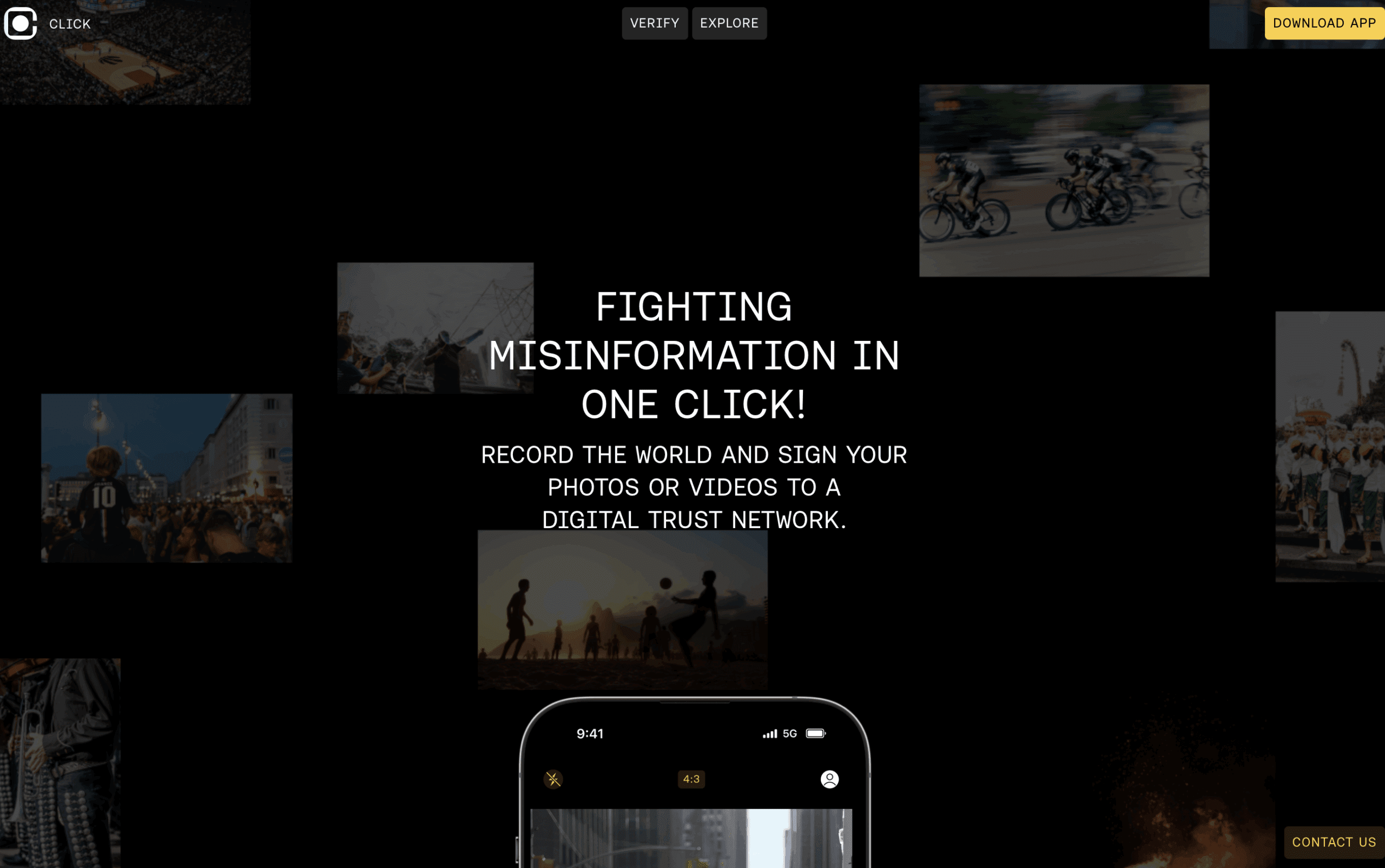 Click : Une nouvelle ère de confiance pour le photojournalisme numérique