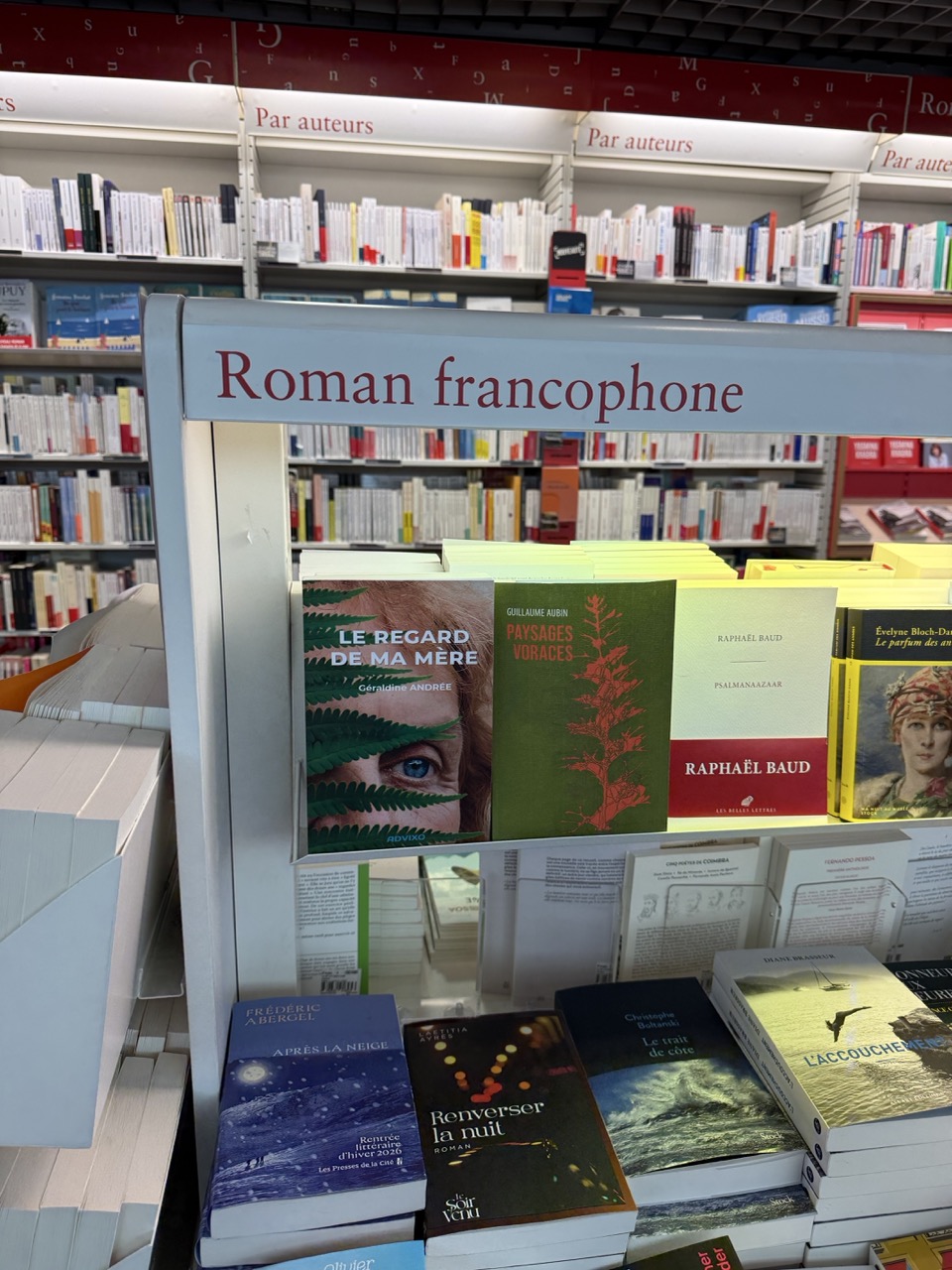 Le regard de ma mère à la Fnac Genève Rive